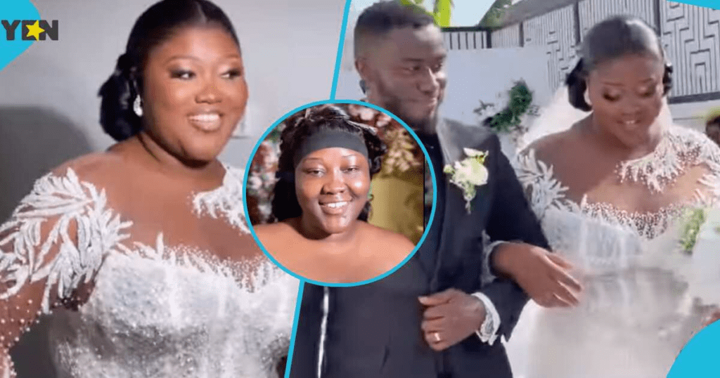 Big Busted Ghanaian Bride In Corset White Dress Designed With