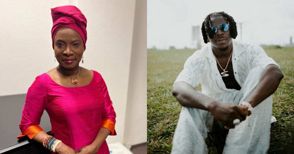 Angelique Kidjo Talks About Stonebwoy's Challenge And How "manodzi" Came