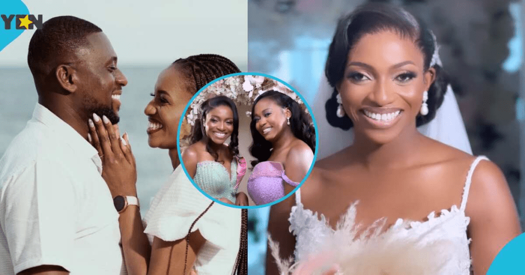 Beautiful Bride And Her Sister Confuse Ghanaians As They Rock