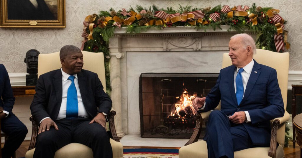 Biden Is Hosting The President Of Angola, Seeking To Strengthen