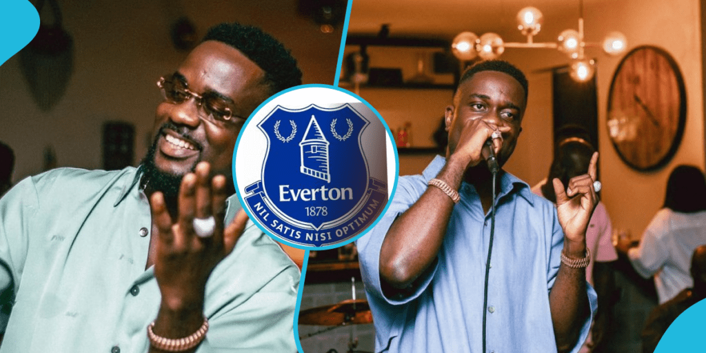 Everton: England Football Team Play Sarkodie's Otan In Video, Ghanaians