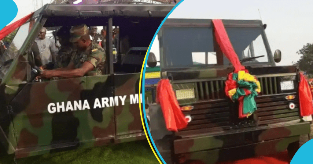 Ghana Armed Forces Outdoors Locally Assembled Mini Jeep Selling For