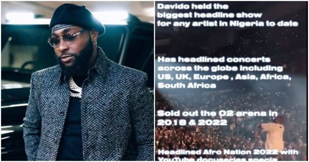 'it's Been An Avalanche Of Achievements': Davido Reflects On 2023