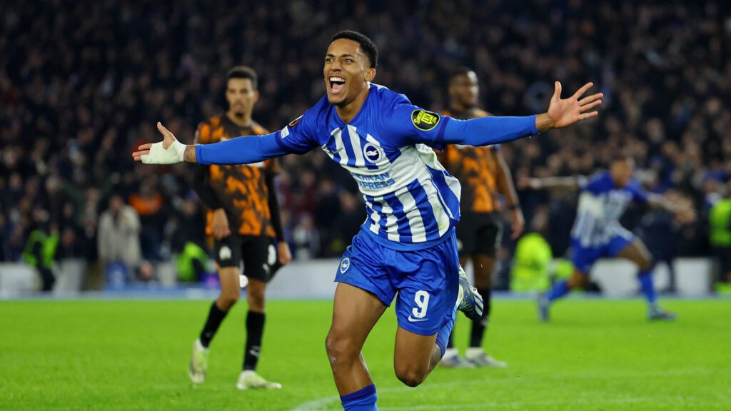 Joao Pedro Strikes Late To Seal First Place For Brighton