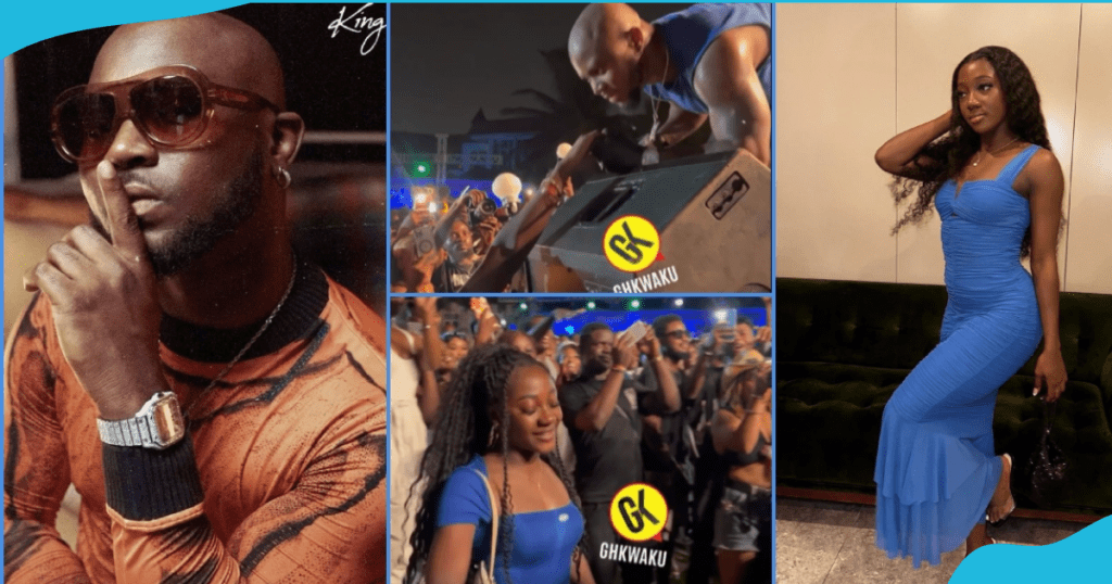 King Promise Kisses Beautiful Fan During Promise Land Concert, Video