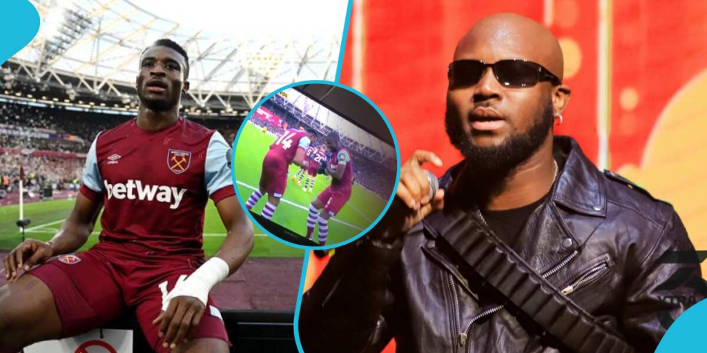 Mohammed Kudus Did King Promise's Viral Terminator Dance After Goal