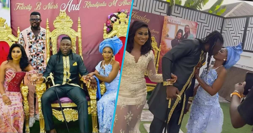Reactions As Ghanaian Doctor Godfada Gh Houston Marries His 2