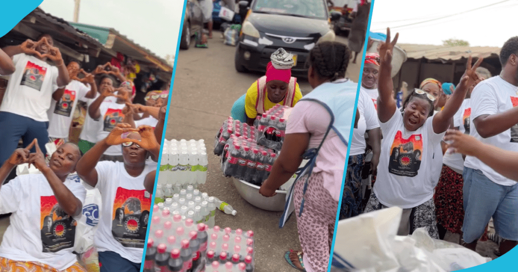 Stonebwoy Donates Busload Of Items To Makola Famous Women Ahead