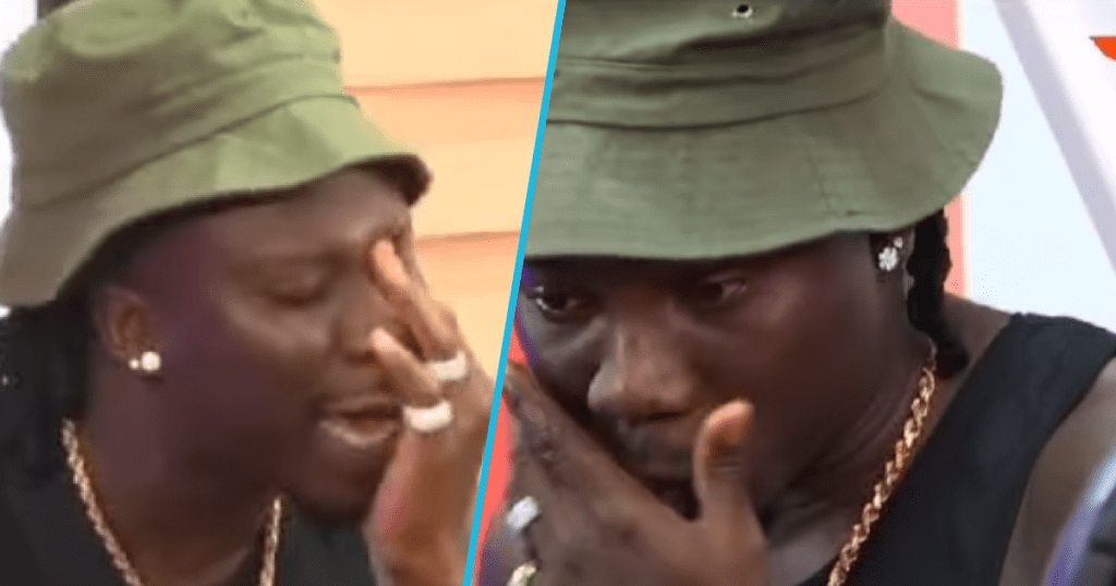 Stonebwoy: Musician Fights Back Tears As He Recalls Emotional Moment