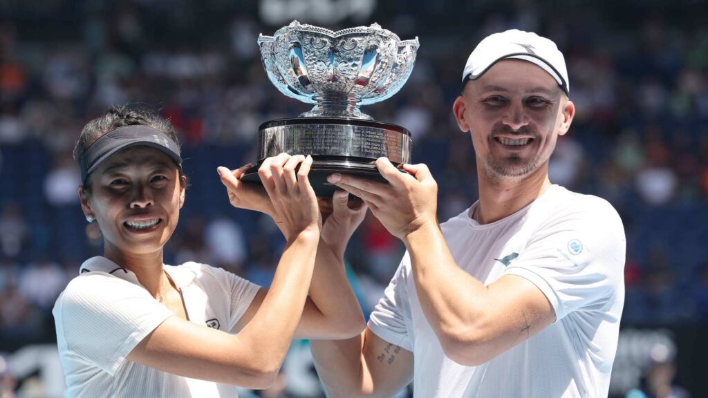 Hsieh/zielinski Save Mp To Deny Krawczyk Career Mixed Doubles Grand