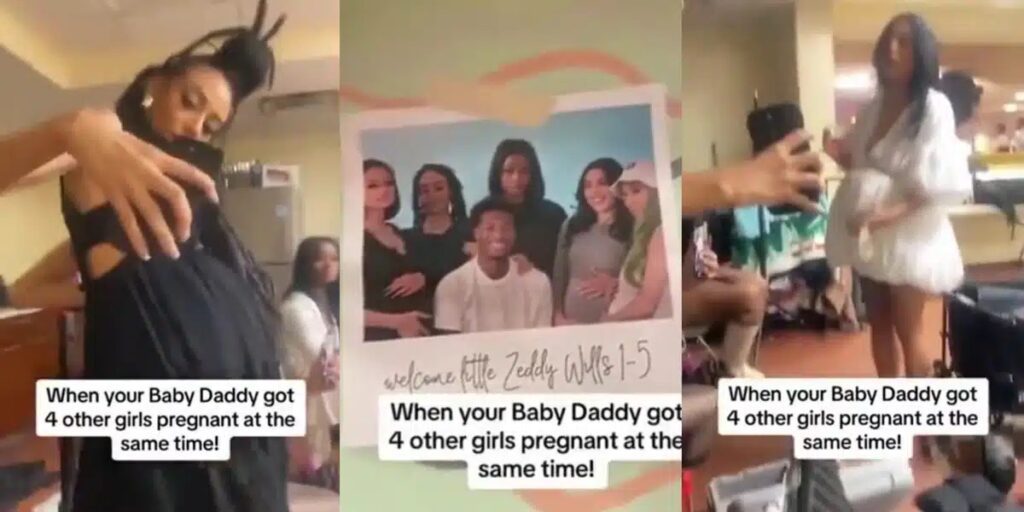 Man Breaks The Internet After Impregnating 5 Friends At Once