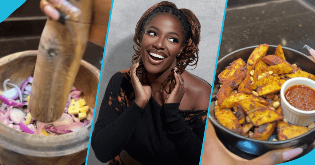 Nigerian Chef Hilda Baci Prepares Kelewele While Jamming To Praye's