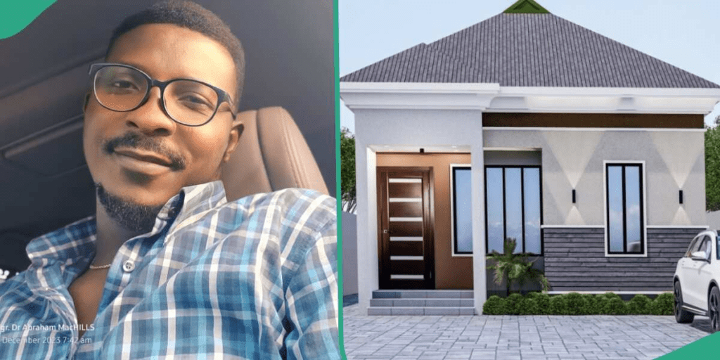 "the Client Sent Over Gh¢53k": Engineer Shows The Beautiful House