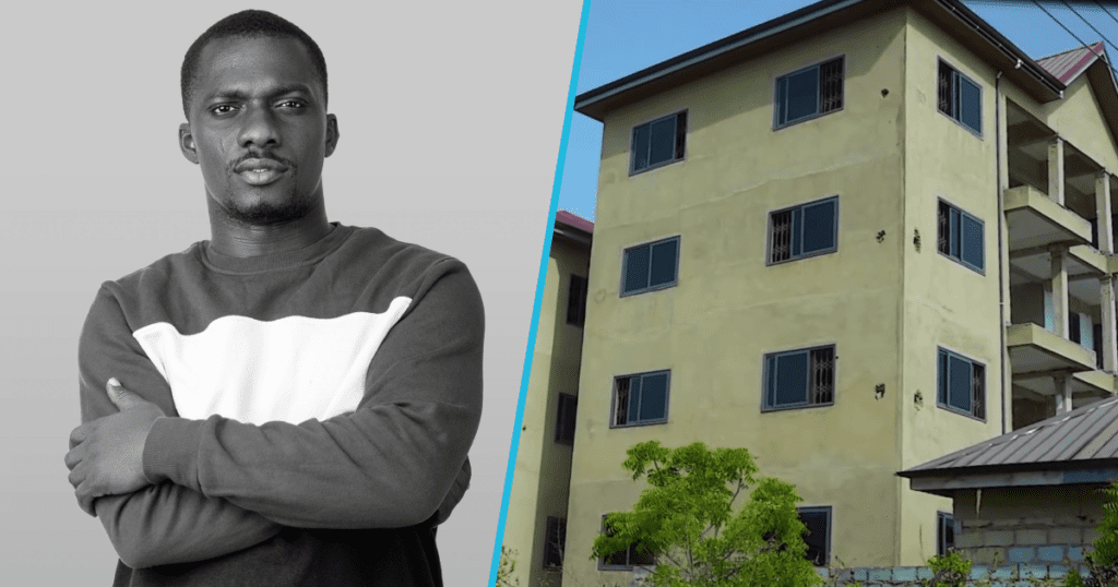 Zionfelix Builds Apartment Complex In Kasoa, Shows It Off In