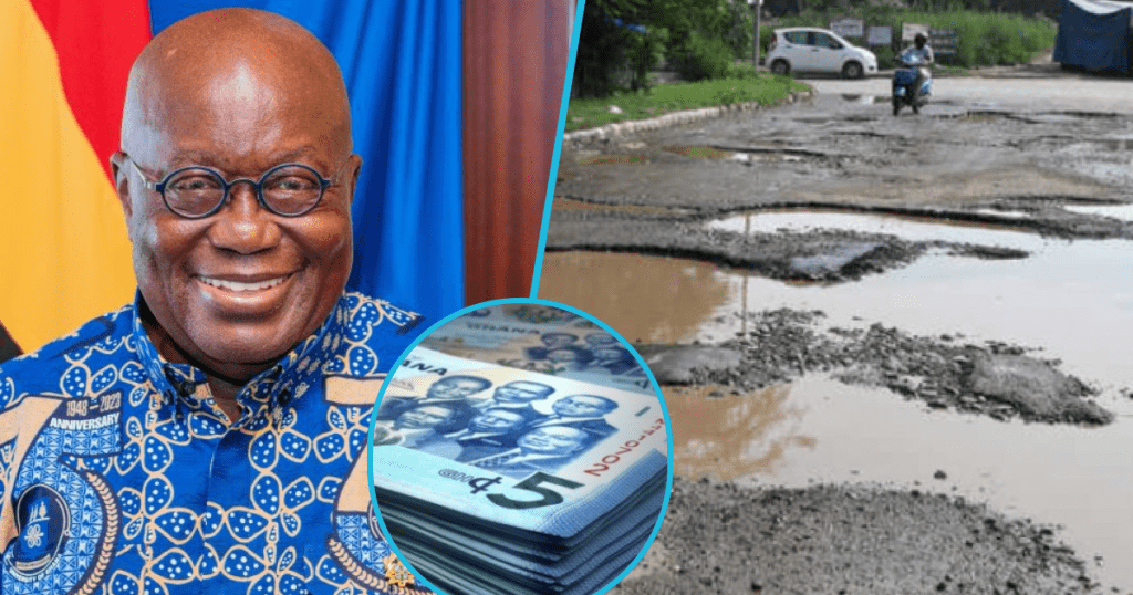 Akufo Addo Government Releases Gh¢150m To Repair Potholes To Reduce Road