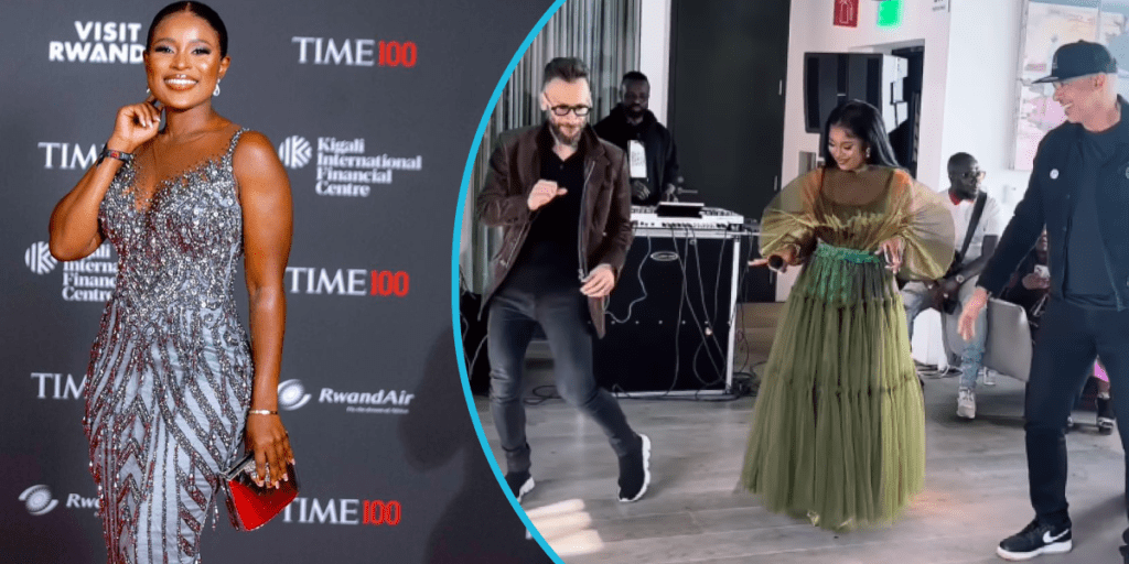 Berla Mundi Teaches Grammy Ceo & President How To Dance