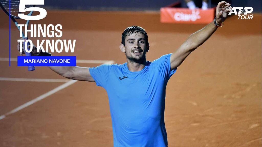 Five Things To Know About Mariano Navone | Atp Tour