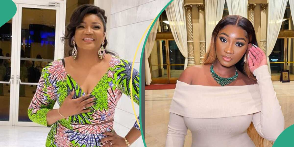 'my Life Twinnie': Omotola Sweetly Celebrates Their Daughter As They