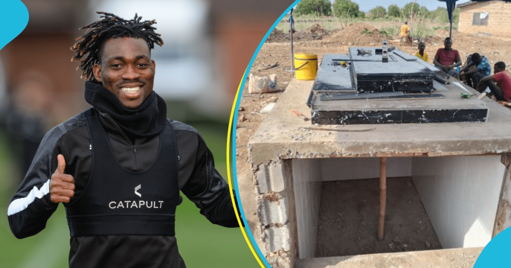 New Photo Of Christian Atsu's Burial Site Emerges, Many Ghanaians