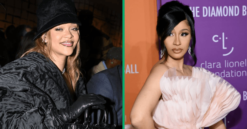 Cardi B Hangs Out With Rihanna At Jason Lee's Event,