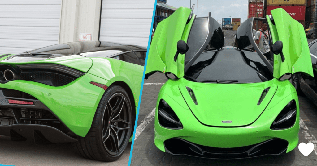 Ghanaian Pays Gh920k Duty For His Mclaren 720s In Tema