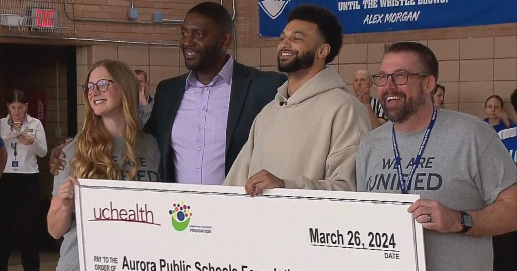 Jamal Murray Wows Colorado Students In Basketball Singles Game