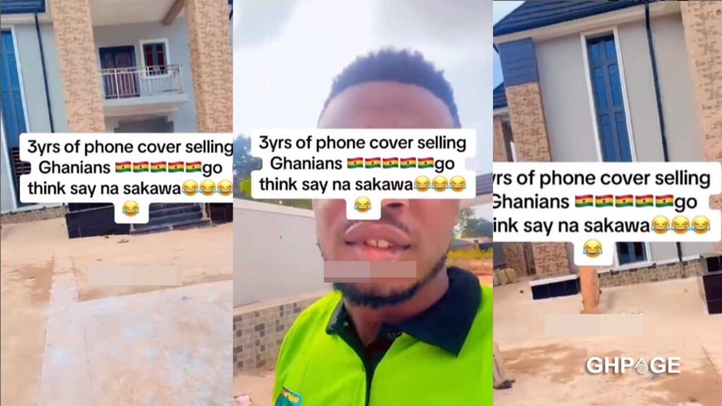 Nigerian Built Mansion 3 Years After Selling Phone Covers On