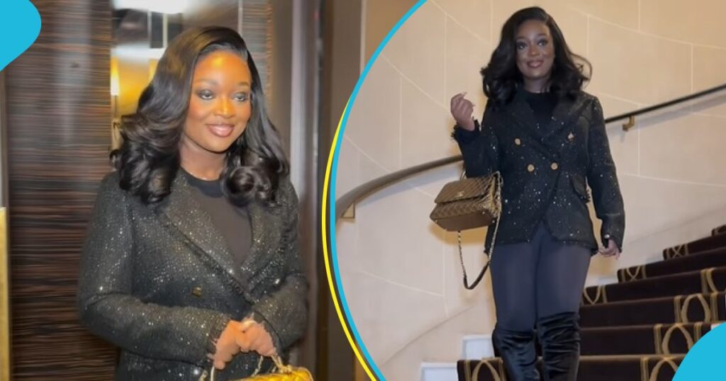 Star Jackie Appiah Dazzles In Black, Video Surprises Fans: "queen