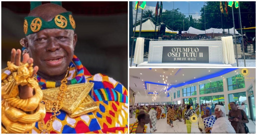 Asantehene Builds 2000 Seat Conference Hall In Manhyia To Mark 25