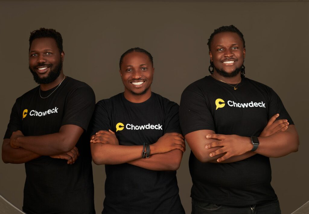 Chowdeck Raises $2.5m In Funding To Optimize On Demand Food Delivery
