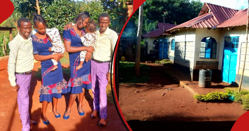 Murang'a Twins Who Got Married On The Same Day Built