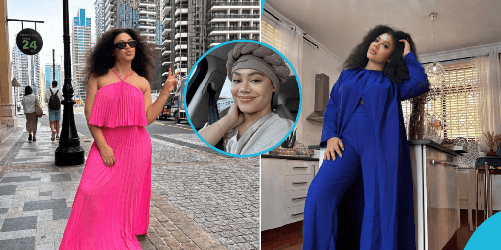 Nadia Buari Shows Off Her Bare Face Without Makeup While