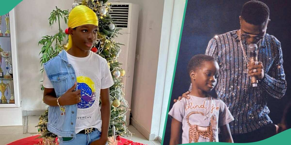 'amazing And Blessed Son': Wizkid's First Son Clocks 13, Mum