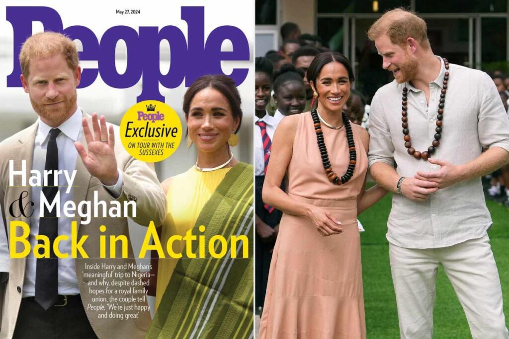 Behind The Scenes In Africa With Meghan Markle And Prince