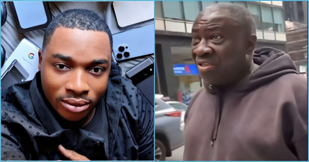 Ghanaian Man Confronted Twene Jonas Abroad, Warns Him For Insulting
