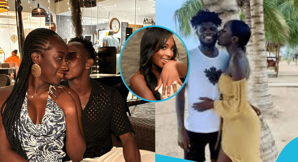 Gifty Boakye: Thomas Partey's Ex Lover Flaunts Her Diamond Ring After