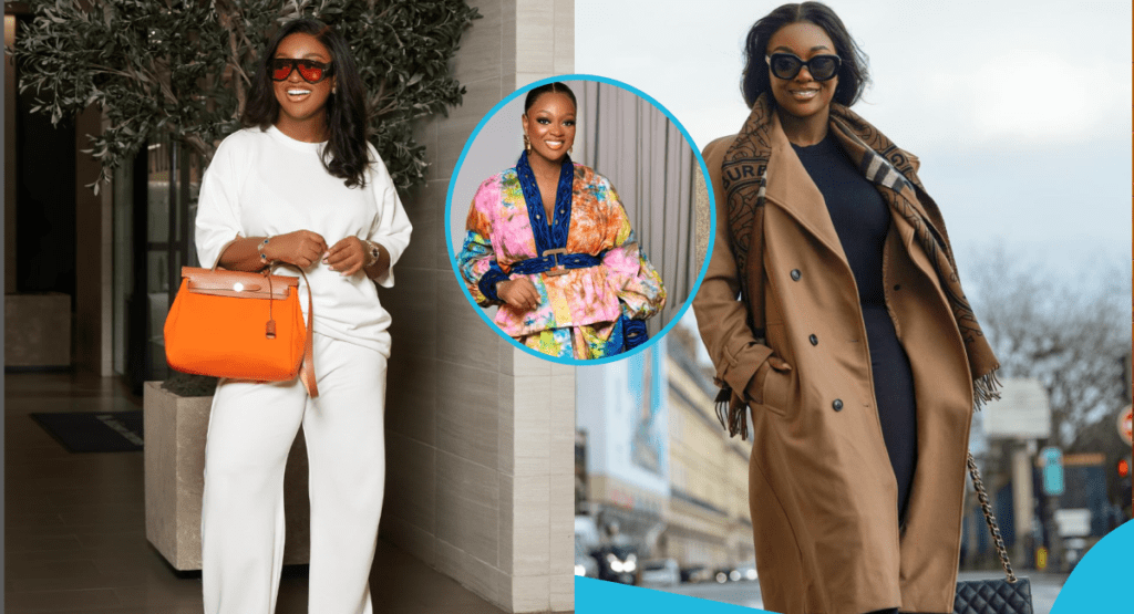 Jackie Appiah Looks Exquisite In A Long Sleeve Kimono Designed