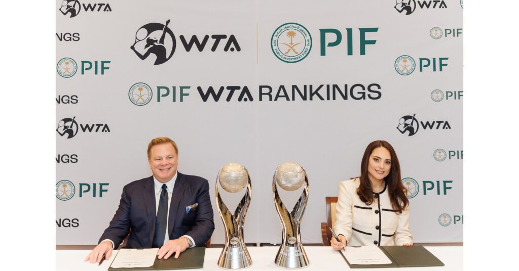 Pif And Wta Sign Multi Year Partnership To Accelerate Development Of