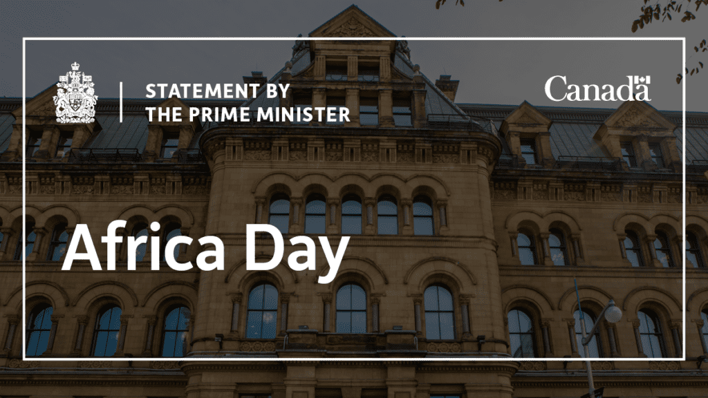 Statement By The Prime Minister On Africa Day