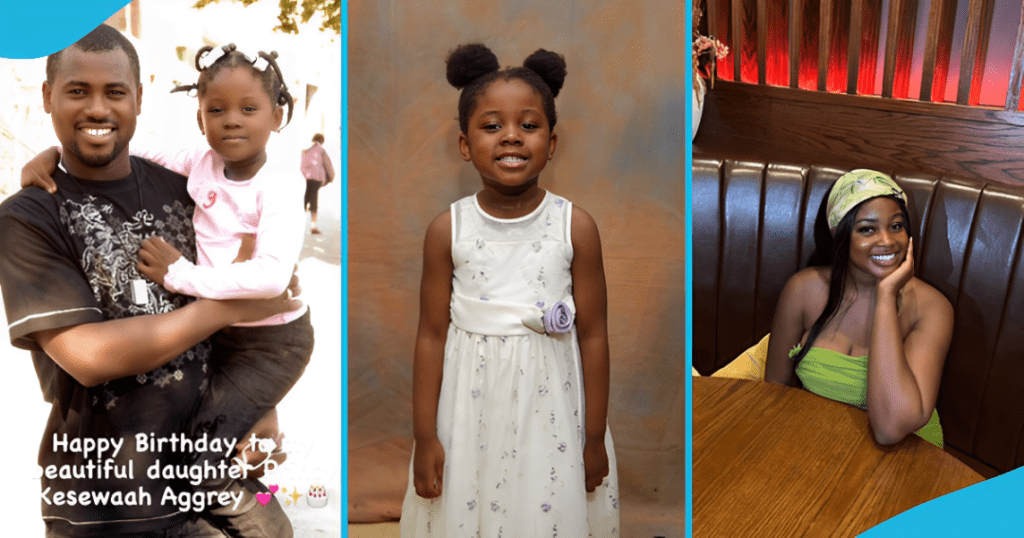 Abeiku Santana Celebrates Her Daughter On Her Birthday, Before And