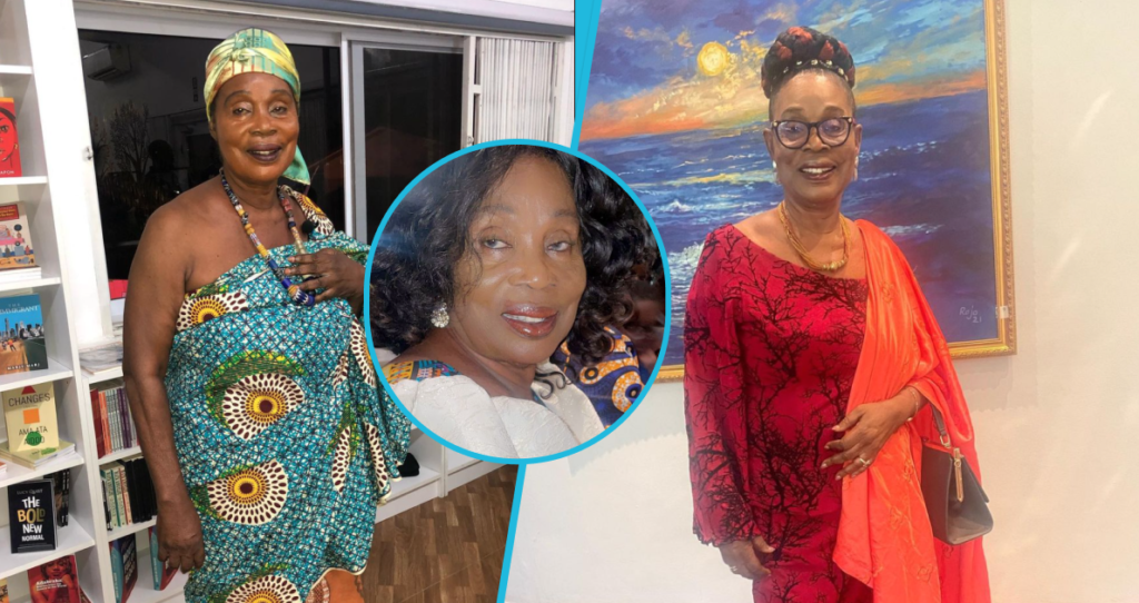 Maame Dokono: Veteran Actress Grace Omaboe Rocks In Lace To