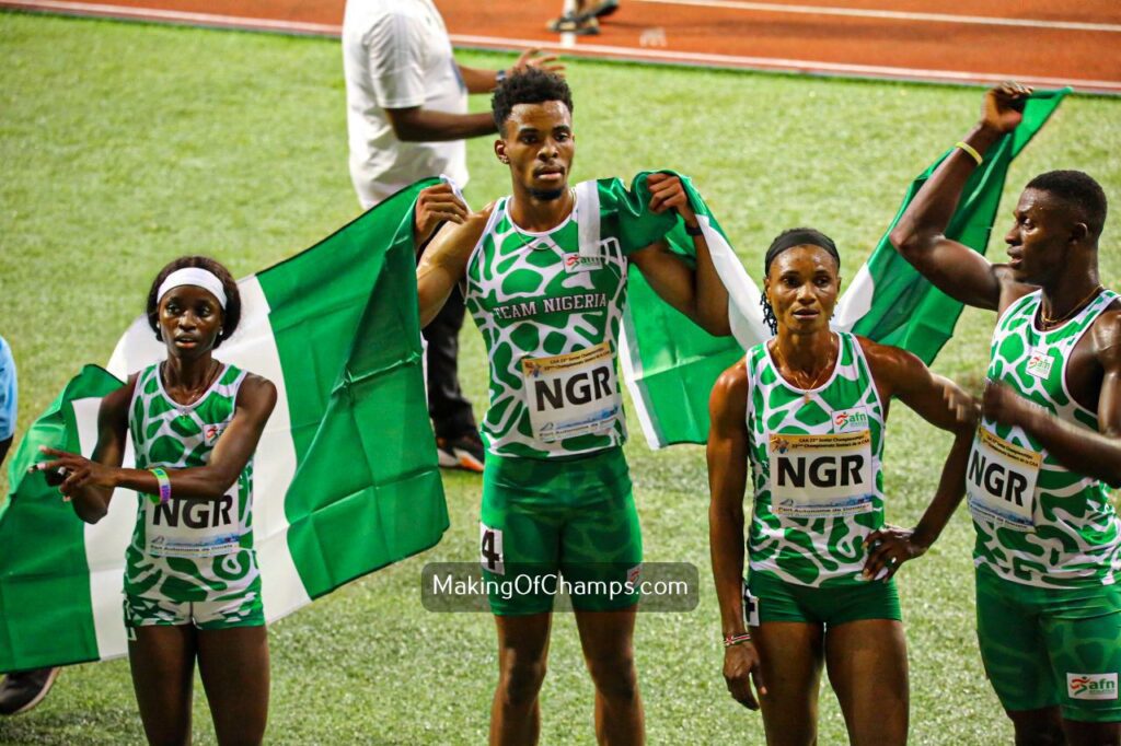Team Nigeria Wins Three Medals On Day 2