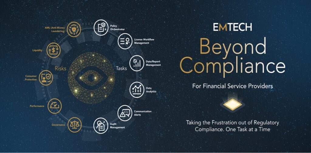 Emtech Launches "beyond Compliance" Product To Automate Regulatory Compliance