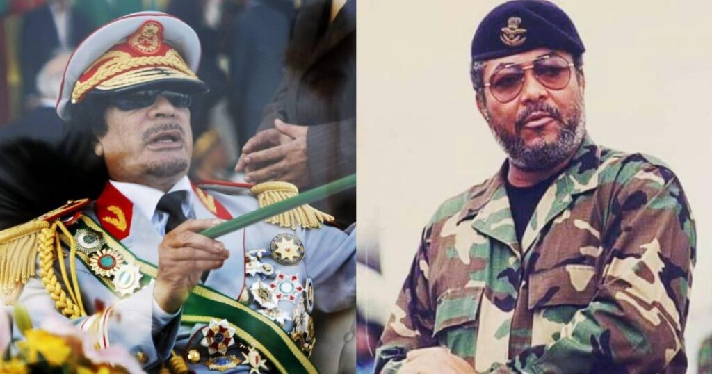 Gaddafi Offered $1 Million To Overthrow Rawlings Liman's Government