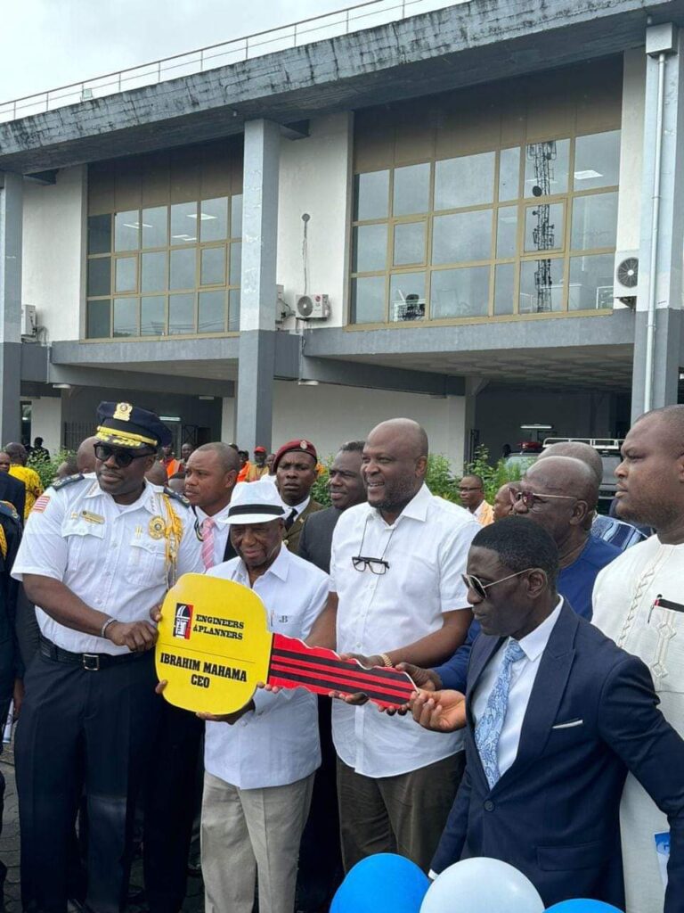 Ibrahim Mahama Donates 20 Police Vehicles And Generators To Liberia