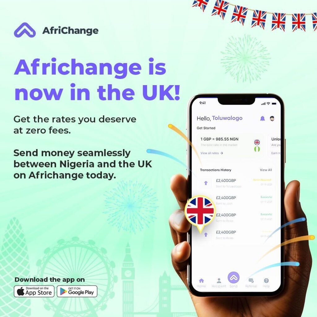 Remittance Provider Africhange Launches In The Uk With Low Costs