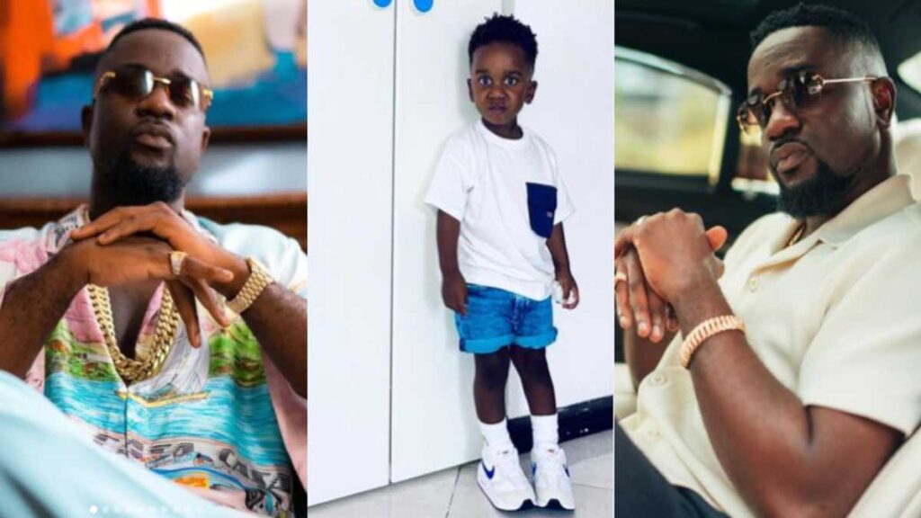 Sarkodie: Rapper Mj's Young Son Shows Off His Dance Moves,