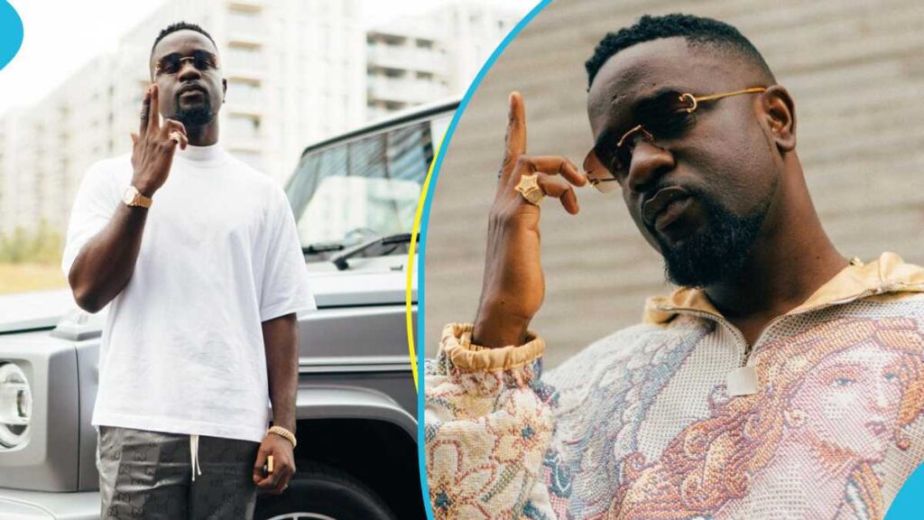 Sarkodie: Student Gifts Rapper Pencil Portrait Of Himself, Photo Sparks