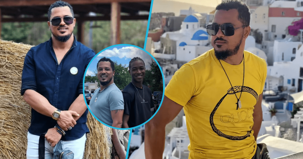 Van Vicker Shares Heartwarming Father Son Moment As They Brag About