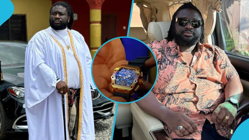 Ajagurajah Brags About His Wealth, Flaunts $300,000 Richard Millie Watch: